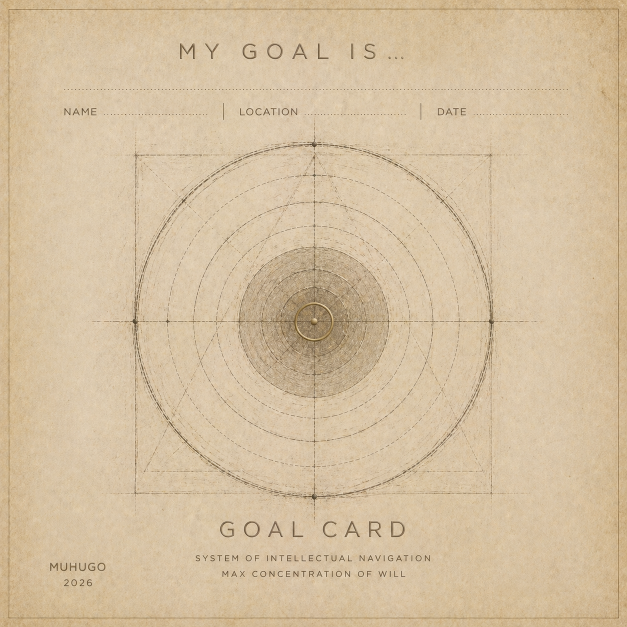 Goal Card